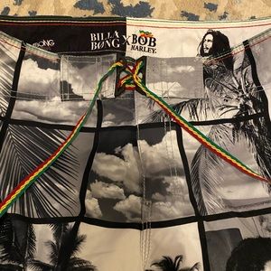 Bob Marley x Billabong board shorts